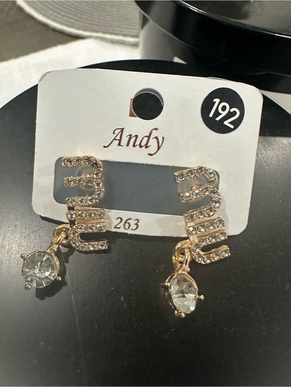 Pierced earrings! New!